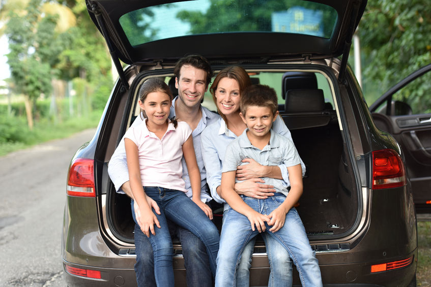 Family and their car