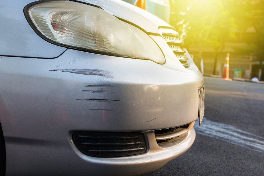 how to remove scratches from plastic bumper